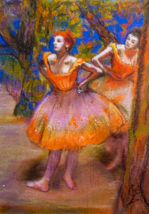 Danseuses homage à Degas — Pastels · 50 x 70 · 2010