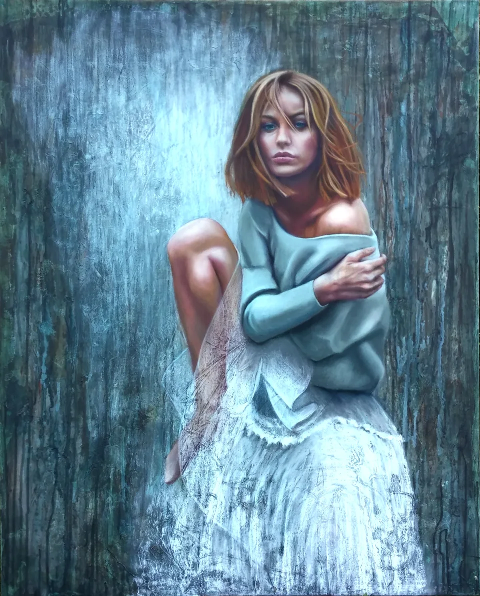 Danseuse assise